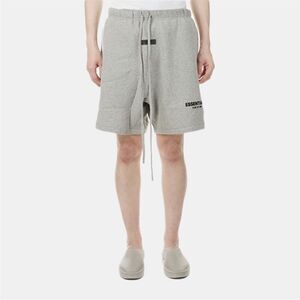 Fear of God Essentials Men’s Sweat Short 'Dark Heather Oatmeal